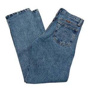 VTG Rustler Jeans Mens 31x29 Blue Denim Medium Wash 100% Cotton Made in MEXICO